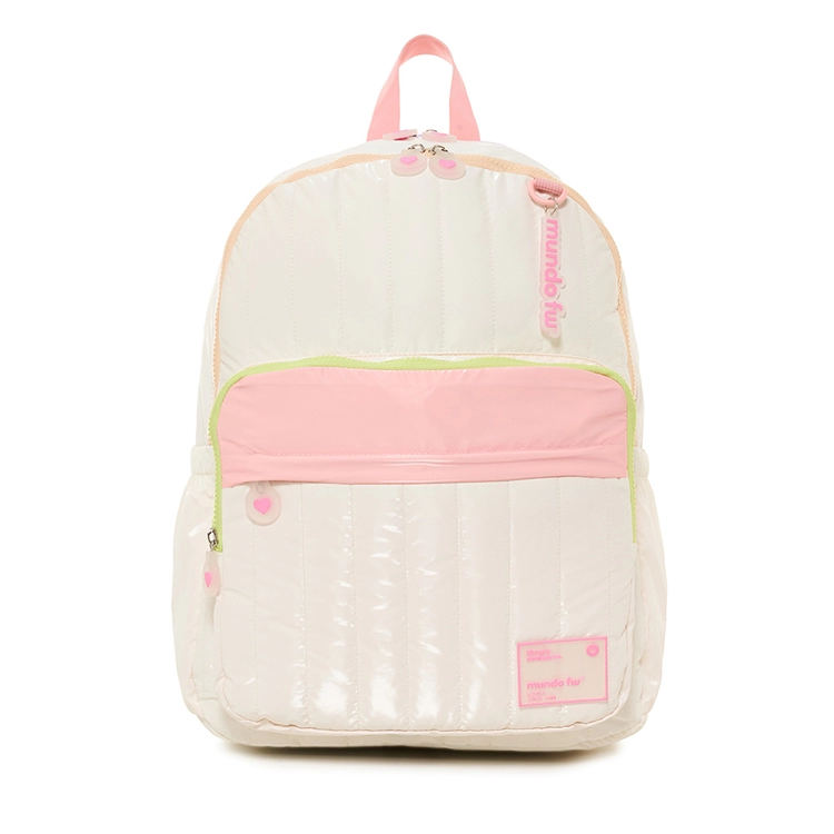 Mochila Escolar FW 2026 Twist 17" Crema Art.202216